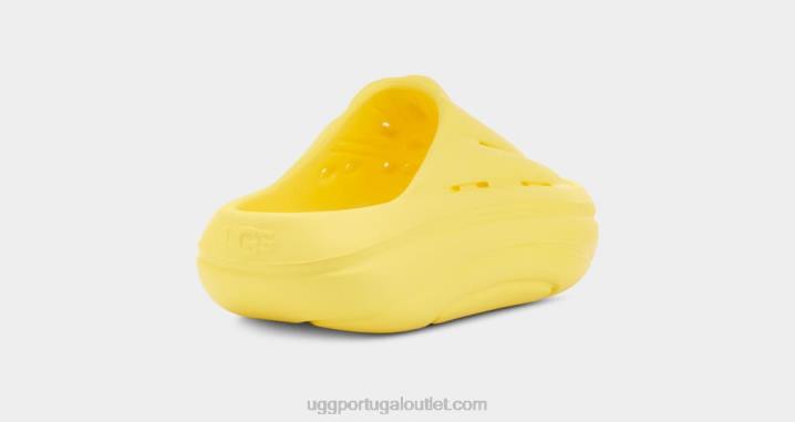 amarelo ensolarado slide de espuma UGG 20TJ380 mulheres
