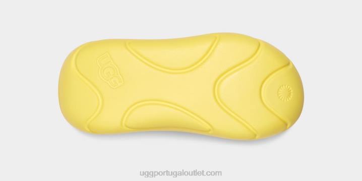 amarelo ensolarado slide de espuma UGG 20TJ380 mulheres