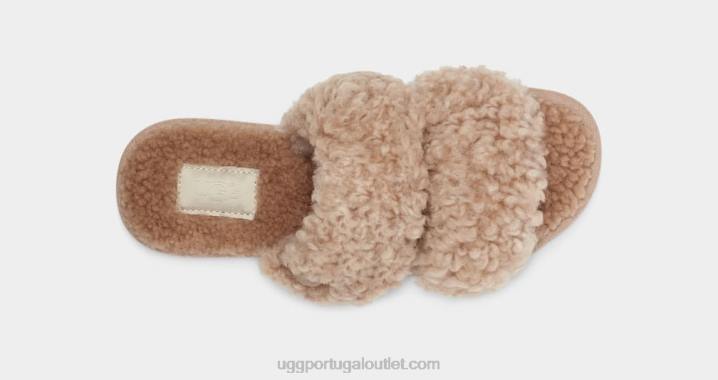 areia scuffetta maxi encaracolado UGG 20TJ682 mulheres