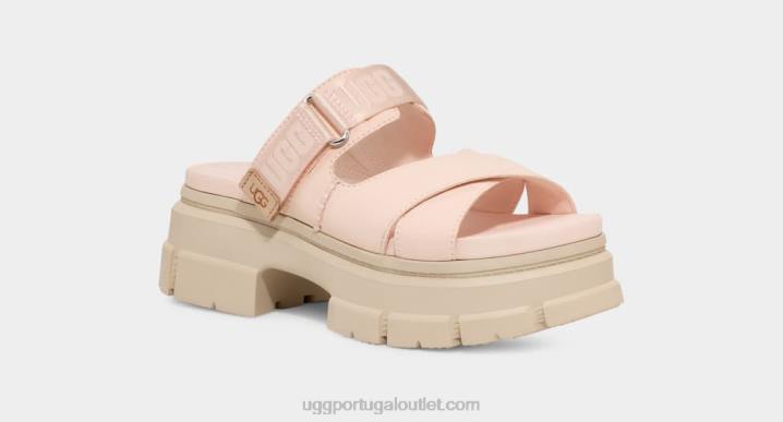 bege rosado slide de ashton UGG 20TJ463 mulheres