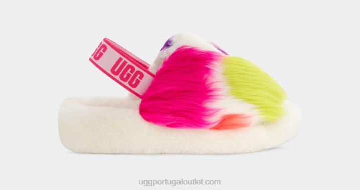 branco fluff sim pontos de festa UGG 20TJ823 mulheres