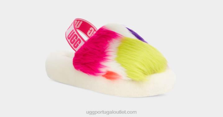 branco fluff sim pontos de festa UGG 20TJ823 mulheres