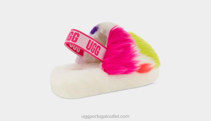 branco fluff sim pontos de festa UGG 20TJ823 mulheres