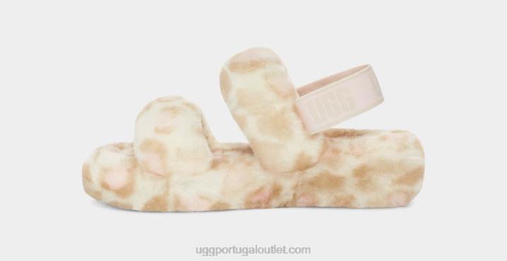 branco oh sim estampa de pantera UGG 20TJ816 mulheres