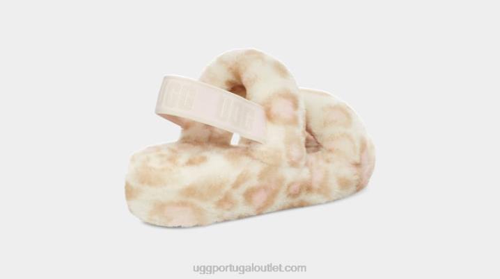 branco oh sim estampa de pantera UGG 20TJ816 mulheres