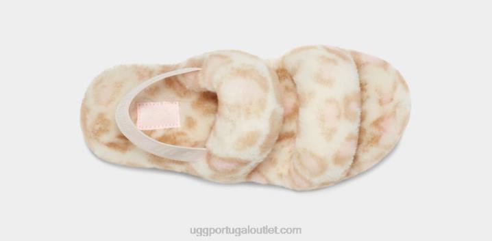 branco oh sim estampa de pantera UGG 20TJ816 mulheres