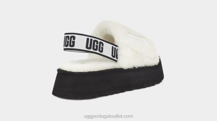 branco slide de discoteca UGG 20TJ77 mulheres