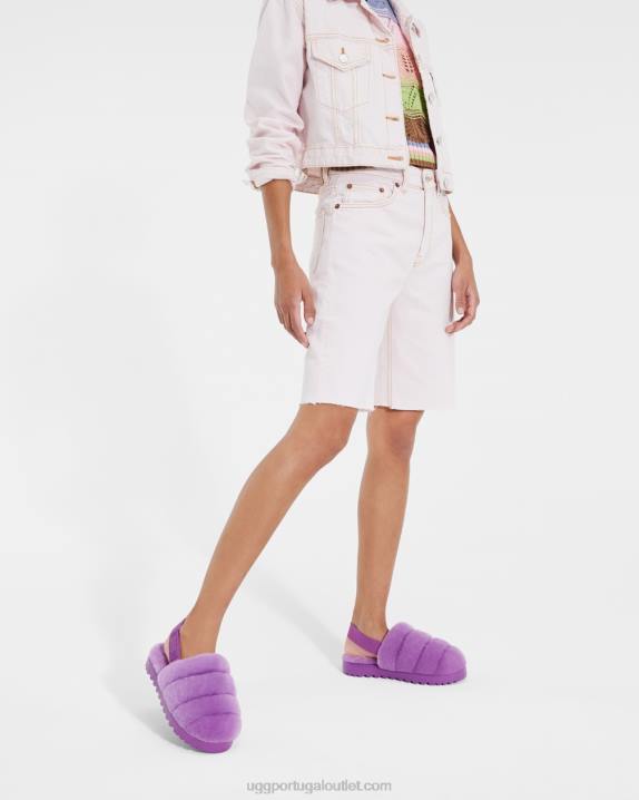 céu roxo chinelo super fofinho UGG 20TJ802 mulheres
