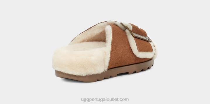 camurça castanha fivela exterior UGG 20TJ788 mulheres