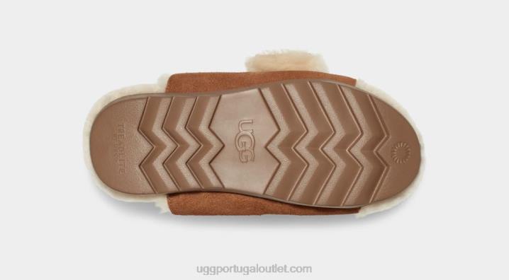 camurça castanha fivela exterior UGG 20TJ788 mulheres
