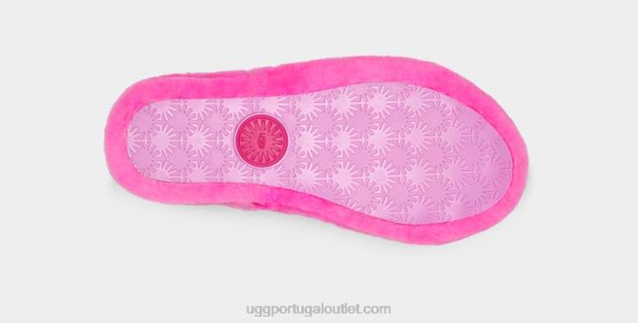 caramelo rosa fluff sim flor de tigre UGG 20TJ804 mulheres