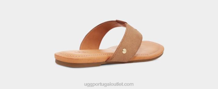 castanha carey flip camurça UGG 20TJ3 mulheres