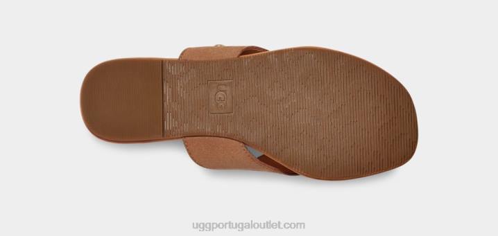 castanha carey flip camurça UGG 20TJ3 mulheres