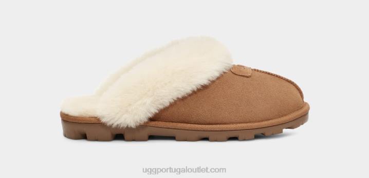 castanha chinelo coquete UGG 20TJ486 mulheres