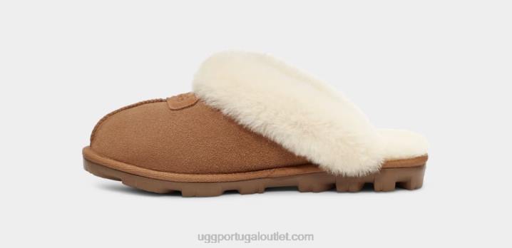 castanha chinelo coquete UGG 20TJ486 mulheres