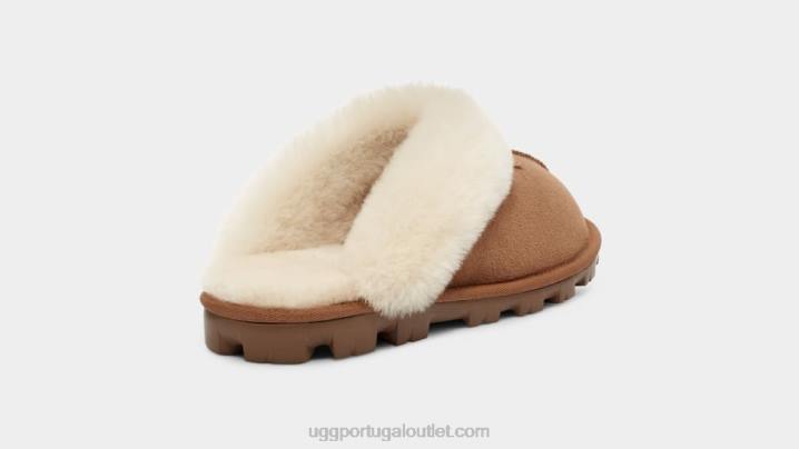castanha chinelo coquete UGG 20TJ486 mulheres