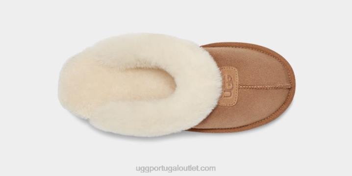 castanha chinelo coquete UGG 20TJ486 mulheres