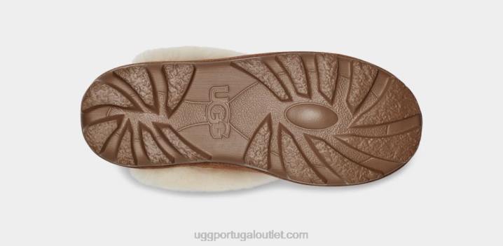 castanha chinelo coquete UGG 20TJ486 mulheres