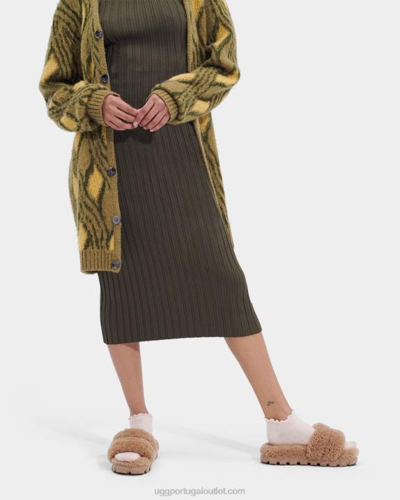 castanha cozetta encaracolado UGG 20TJ433 mulheres