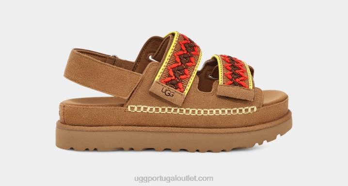 castanha trança goldenstar UGG 20TJ513 mulheres