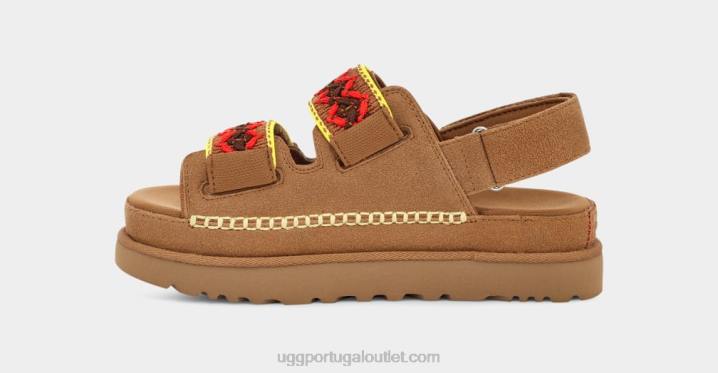 castanha trança goldenstar UGG 20TJ513 mulheres