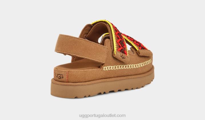 castanha trança goldenstar UGG 20TJ513 mulheres