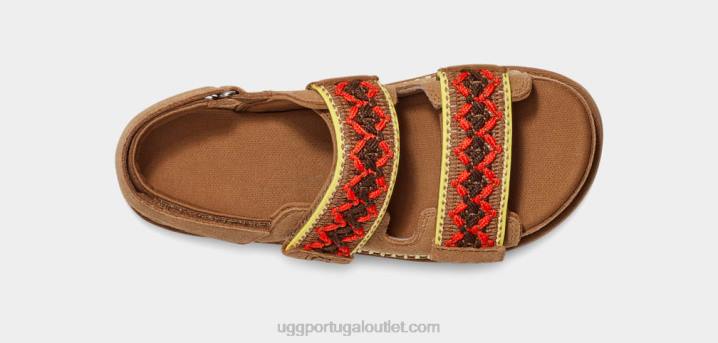 castanha trança goldenstar UGG 20TJ513 mulheres
