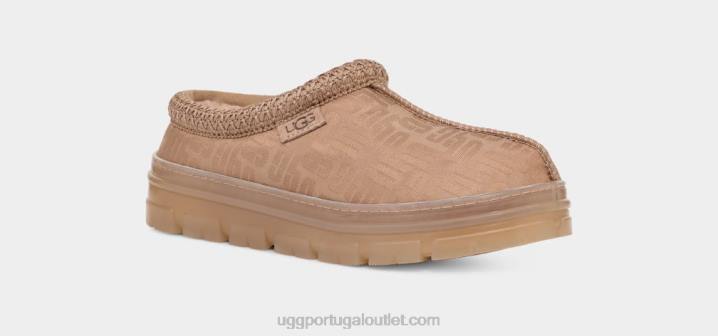 cinza bronzeado monograma gráfico tasman UGG 20TJ617 mulheres