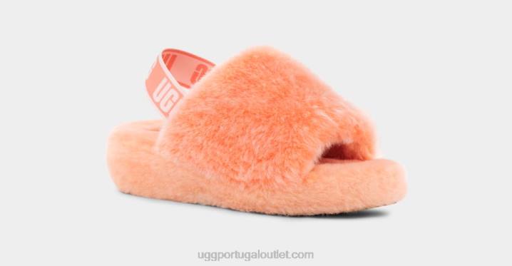 coral mole fluff sim deslizar pena UGG 20TJ71 mulheres