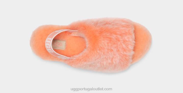 coral mole fluff sim deslizar pena UGG 20TJ71 mulheres