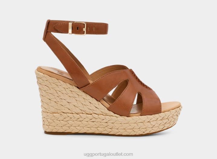 couro castanho carena UGG 20TJ60 mulheres