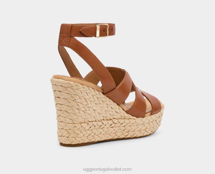 couro castanho carena UGG 20TJ60 mulheres