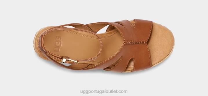 couro castanho carena UGG 20TJ60 mulheres