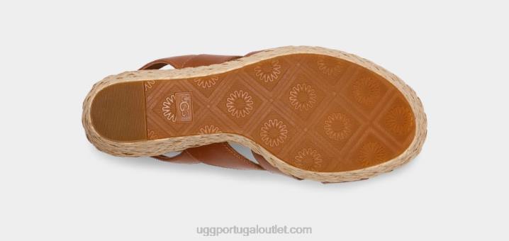 couro castanho carena UGG 20TJ60 mulheres