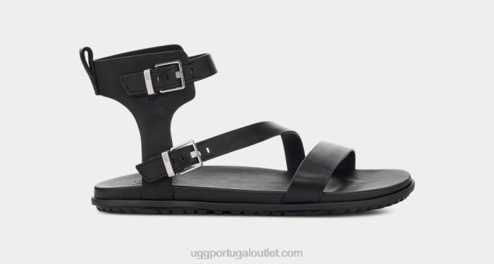 couro preto alça solivan UGG 20TJ752 mulheres