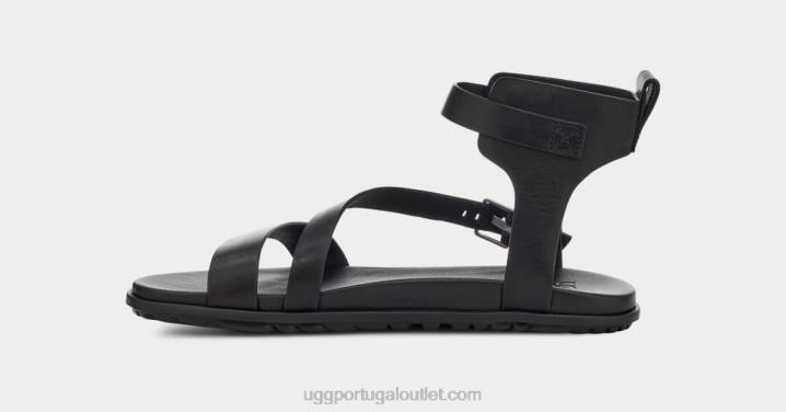 couro preto alça solivan UGG 20TJ752 mulheres