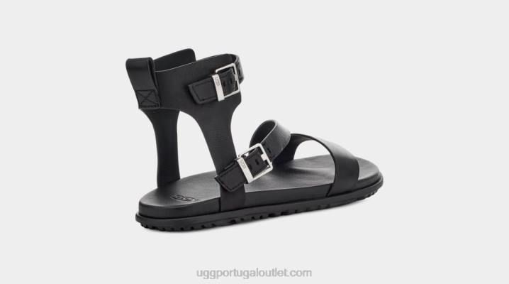 couro preto alça solivan UGG 20TJ752 mulheres