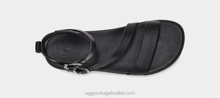 couro preto alça solivan UGG 20TJ752 mulheres
