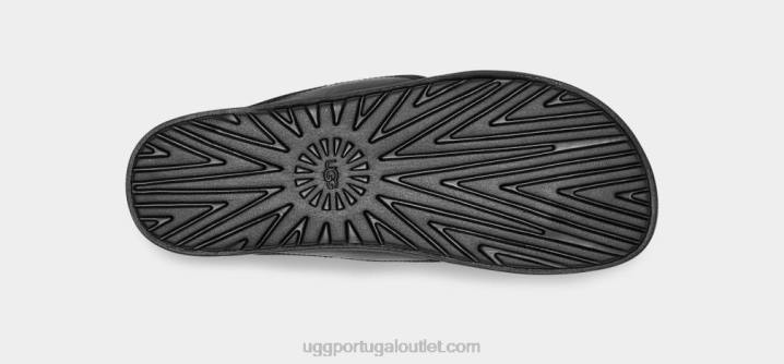 couro preto solivan flip UGG 20TJ813 mulheres