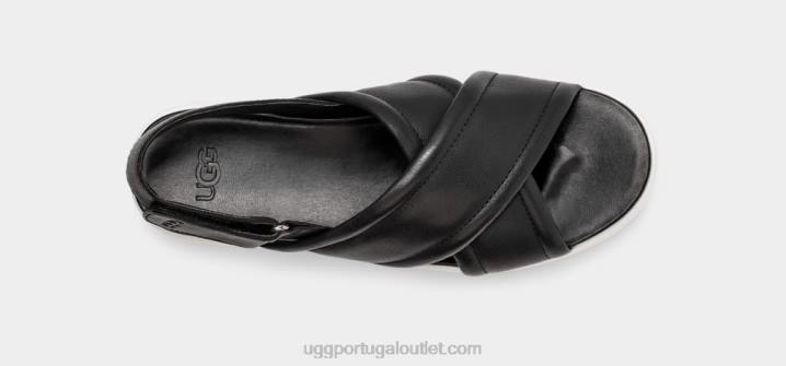 couro preto zayne estilingue UGG 20TJ541 mulheres
