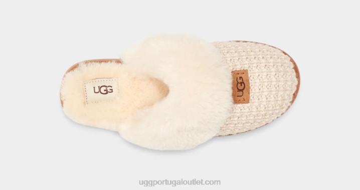 creme chinelo aconchegante UGG 20TJ2125 mulheres