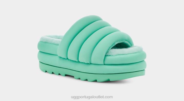 esmeralda pálida maxi slide UGG 20TJ764 mulheres