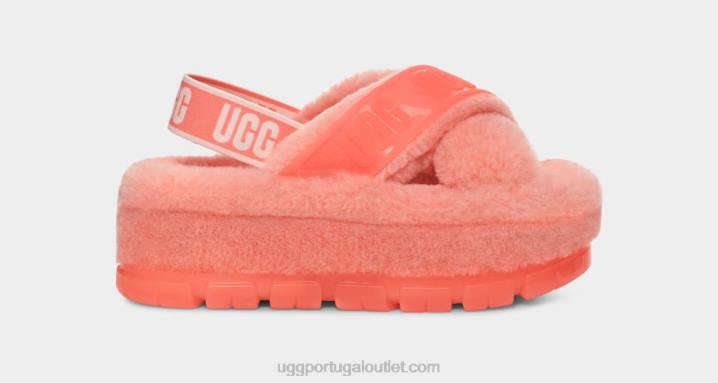 estrela do mar rosa fuzzita claro UGG 20TJ730 mulheres