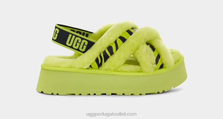 limão discoteca cross slide animalia UGG 20TJ737 mulheres
