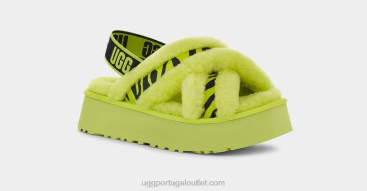 limão discoteca cross slide animalia UGG 20TJ737 mulheres