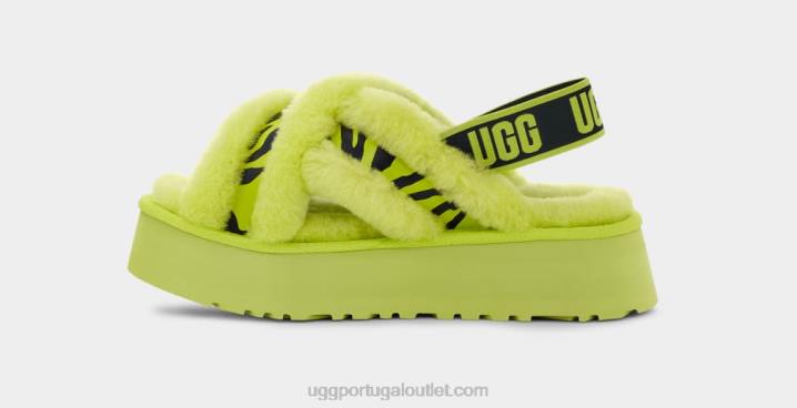 limão discoteca cross slide animalia UGG 20TJ737 mulheres