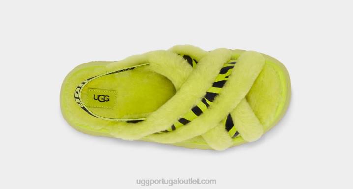 limão discoteca cross slide animalia UGG 20TJ737 mulheres