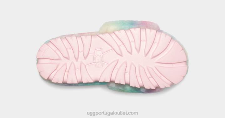 mistura de arco-íris aquarelas cozetta UGG 20TJ349 mulheres