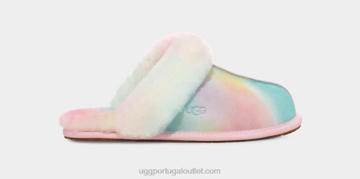 mistura de arco-íris aquarelas scuffette ii UGG 20TJ351 mulheres