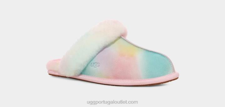 mistura de arco-íris aquarelas scuffette ii UGG 20TJ351 mulheres